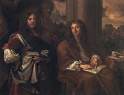 Sir Peter Lely Self-Portrait with Hugh May china oil painting artist